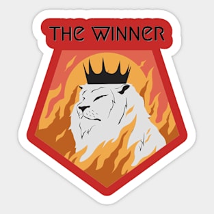 The winner Sticker